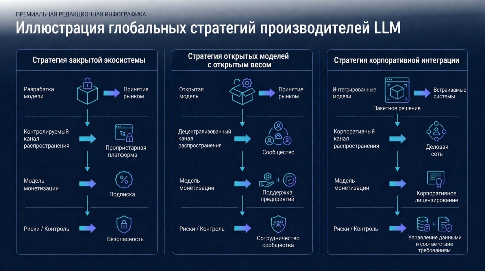 История и профили ведущих AI-компаний