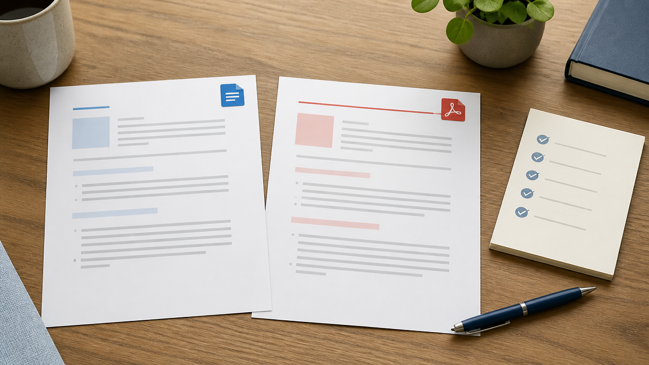 Готовые редактируемые документы DOCX и PDF рядом с контрольным списком