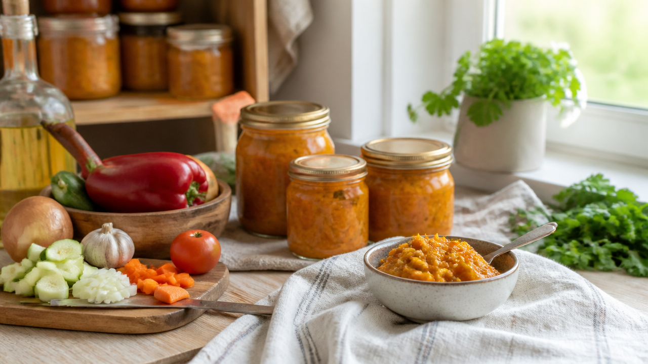 Домашняя кухня и продукты для блюда